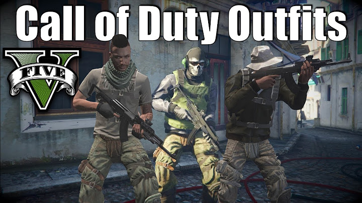GTA V - Call of Duty Modern Warfare Outfits | Casino Update | New Top Custom Military Outfits