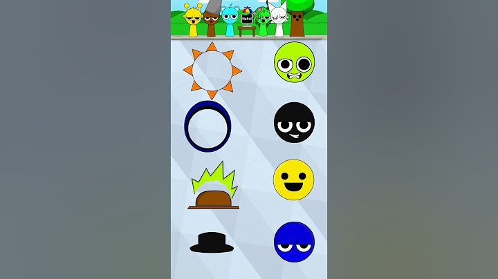 Test IQ Challenge! Correct Incredibox Spunki Face PART3 #colors #testiq #funny #games
