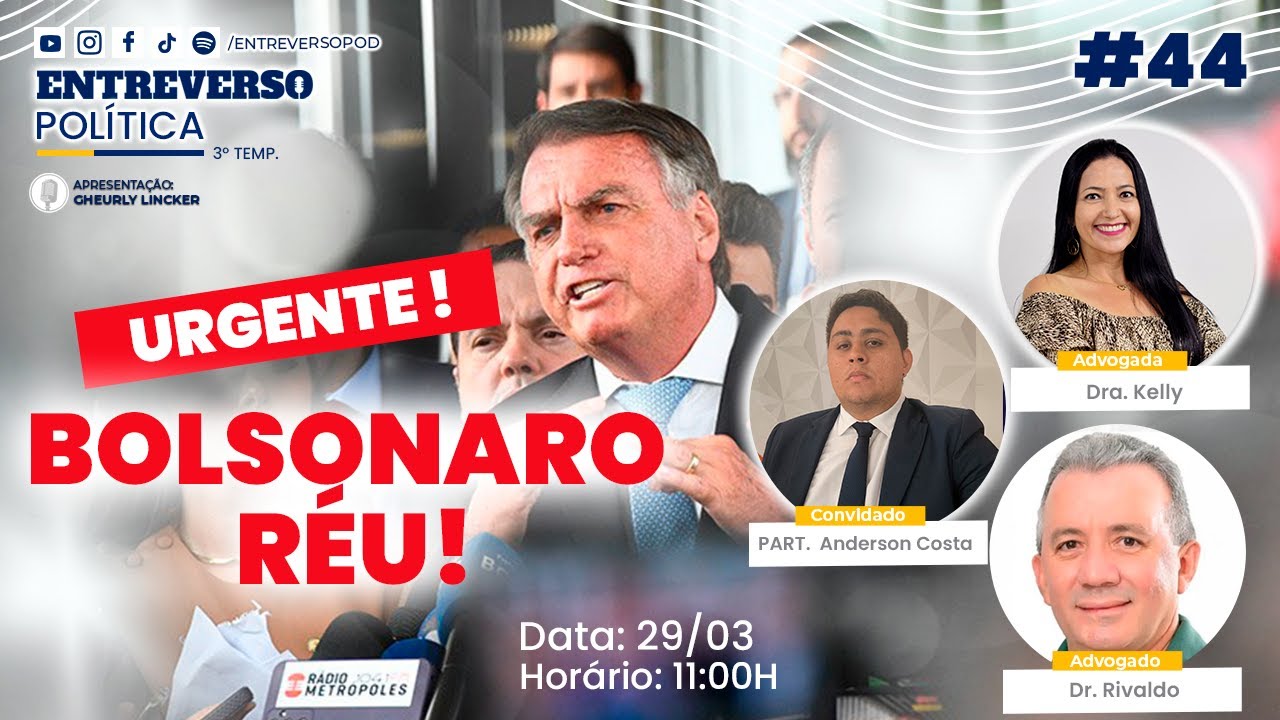 STF Torna Bolsonaro Réu! Analisamos o Caso em Detalhes