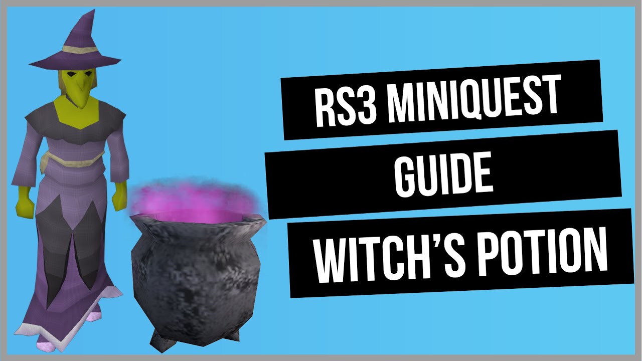 RS3 Witch's Potion Mini Quest Guide Ironman Friendly RuneScape 3
