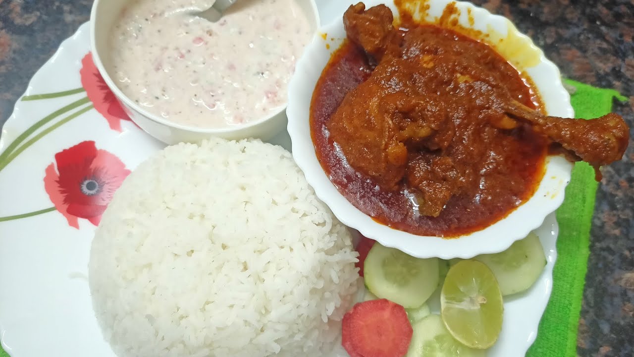 Sunday ka tasty chicken Korma or chatpata vegitable Raita #chickenkorma #vegitableraita #tasty #food