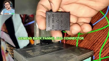 PLC 315 CPU with CP module connection with module testing #plc#siemens#tconnection#wiring