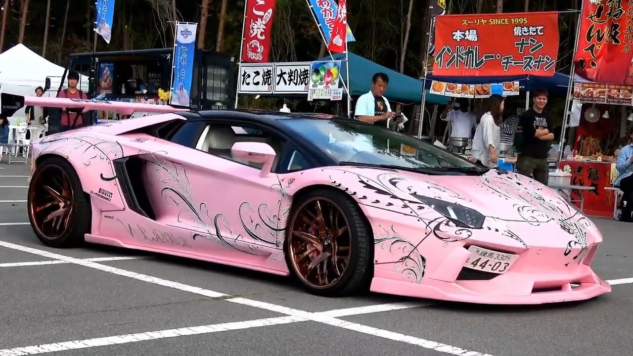 Pink Lamborghini Aventador Turns Heads In Tokyo