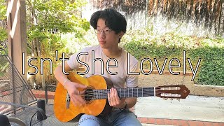 (Sungha Jung) Isn't She Lovely - Stevie Wonder - Classical Fingerstyle Guitar