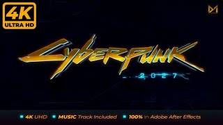 #29 CyberPunk logo animation best for gamer