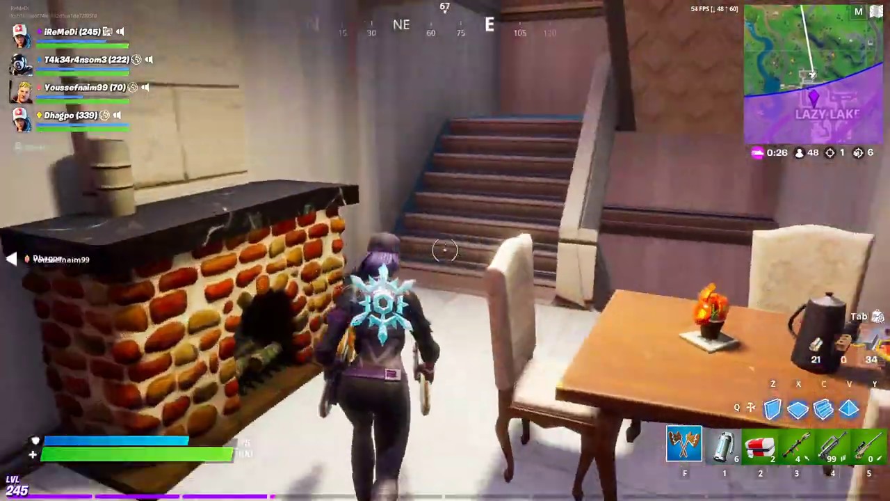 2 Secret Chests at Lazy Lake Fortnite YouTube