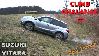 Suzuki Vitara - Climbing in practice in real Off-Road terrain