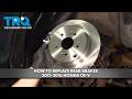 How to Replace Rear Brakes 2012-2016 Honda CR-V