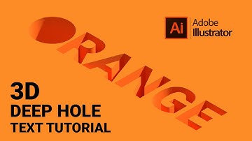 3D Engraved Deep Hole Text Effects Tutorial | Adobe Illustrator | Shuayb Ali Khan | Tirmon