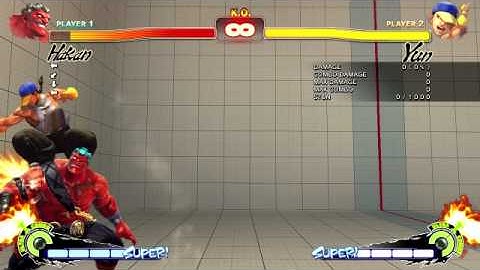 Yun crossup setup vs Hakan in corner