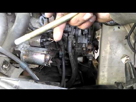 How to replace your car starter motor 2005 to 2010 Honda odyssey