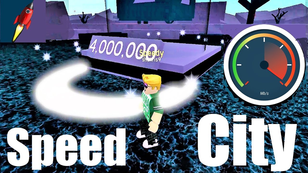 СИМУЛЯТОР СКОРОСТИ! Город скорости зажигает. Roblox Speed City 🌊 OCEAN