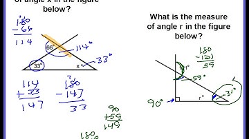 Triangle Angle Sum Part 2