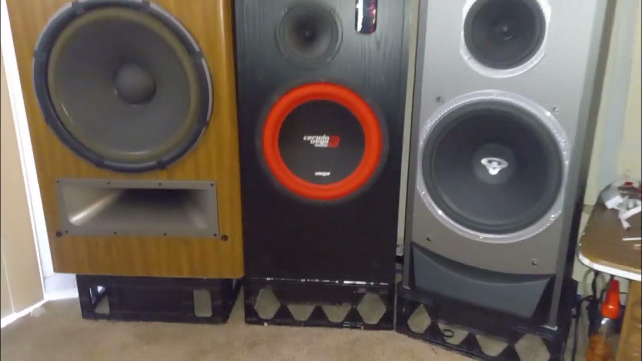 CerwinVega V12F. YouTube