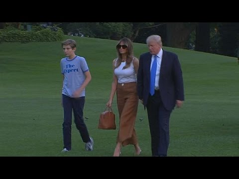 Семья Трампа переехала в Белый дом