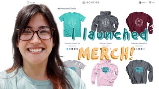 My FIRST Merch Launch!