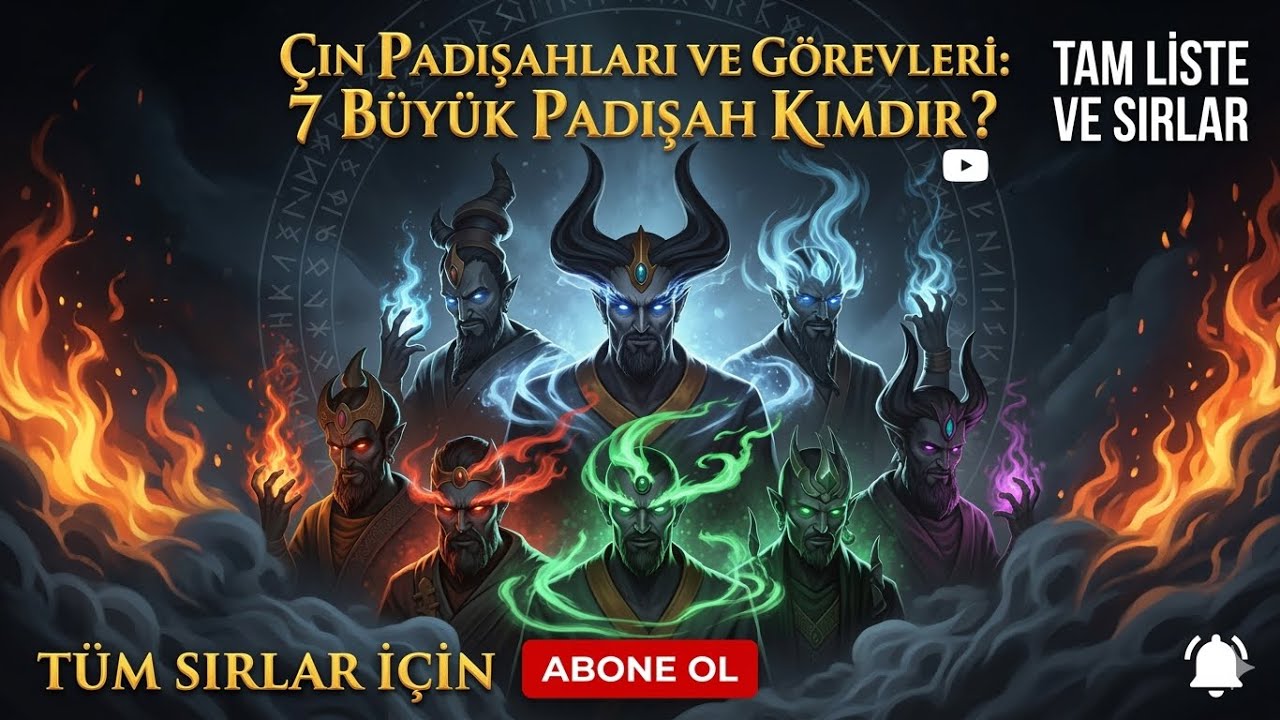 Cin Padişahları ve Görevleri: 7 Büyük Padişah Kimdir?