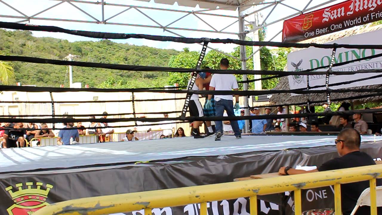 Guam International Boxing Council Undercard Fight Marx German v