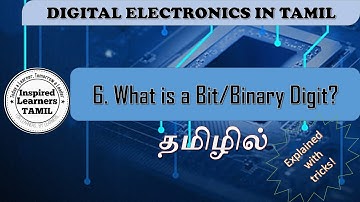 6. What are Bits and Switches? (in Tamil) || Digital Electronics || PalkalaiSaalai