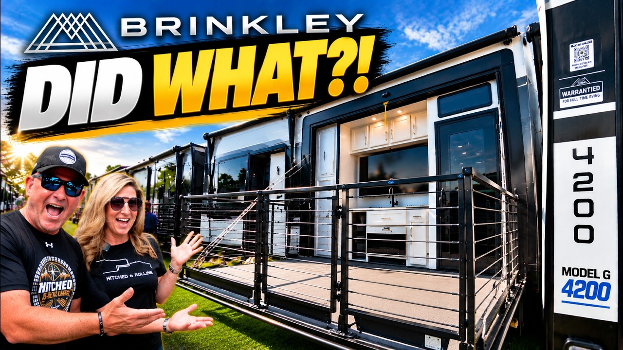 Brinkley Just Changed the Toy Hauler Game! | NEW 2027 G 4200