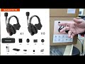 Hollyland solidcom se 8s vs saramonic witalk9 se 9s wireless TalkBack intercom system for team comm.