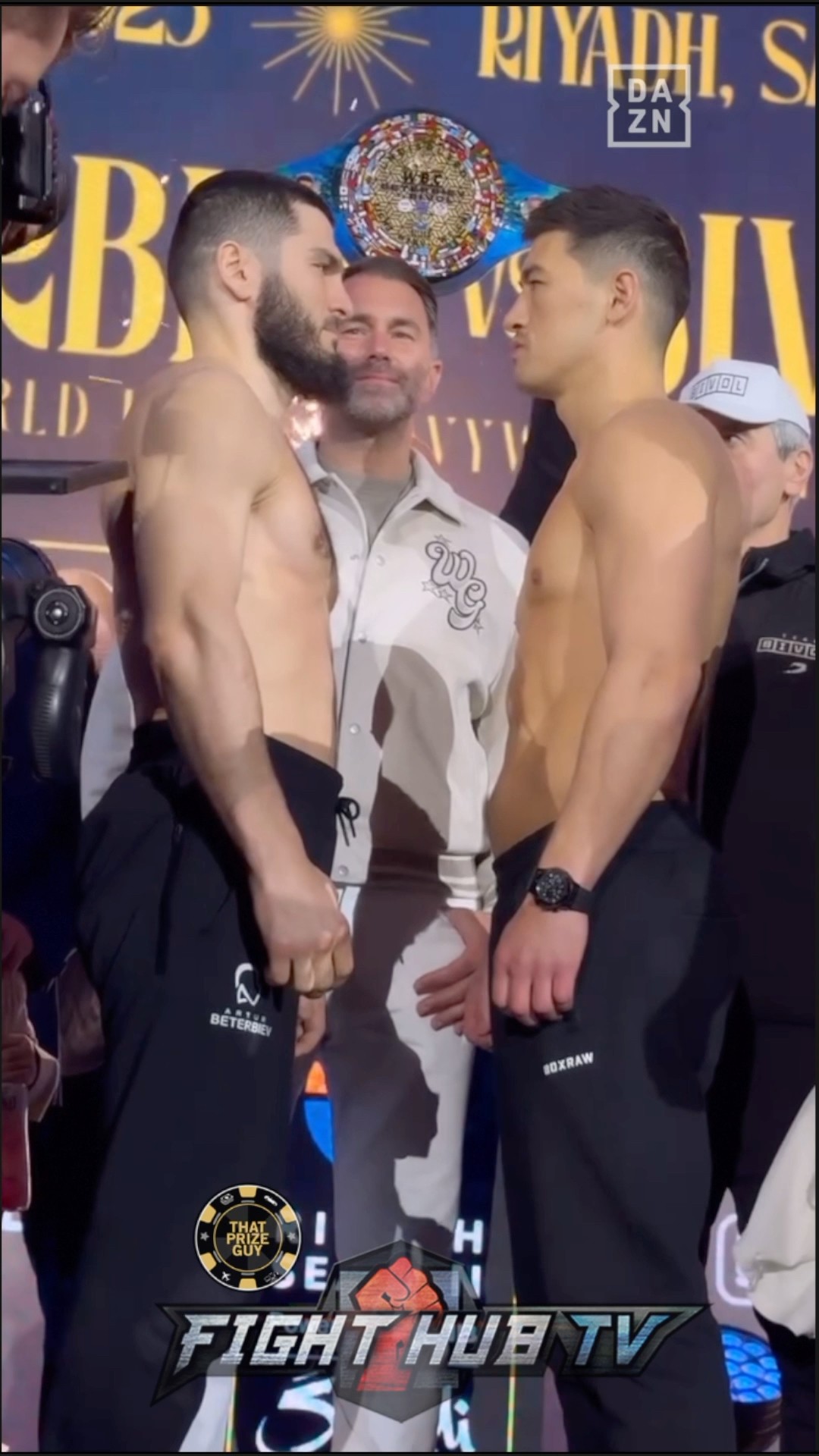 Beterbiev STARES DOWN Bivol in TENSE FINAL face off at weigh-in!