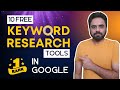 10 Best FREE Keyword Research Tools 2024 (ONLY THE BEST)