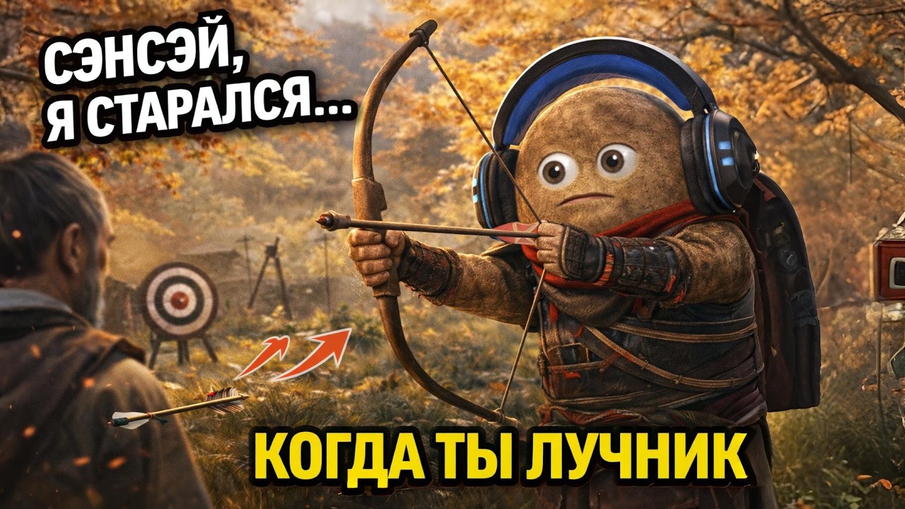 Когда ты лучник : Ghost of Tsushima