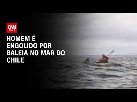 Homem é engolido