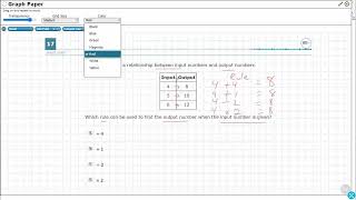 4th Grade STAAR Practice Input-Output Tables (4.5B - #9)