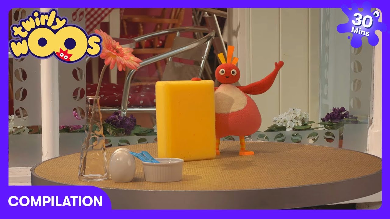 Twirlywoos - あわあわ！おそうじ大パニック！🧼 | 子供アニメ