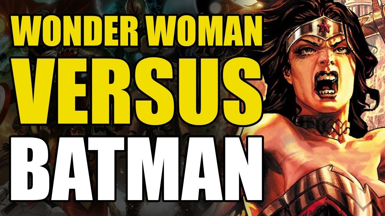 Wonder Woman Versus Batman (Wonder Woman: The Hiketeia) - YouTube