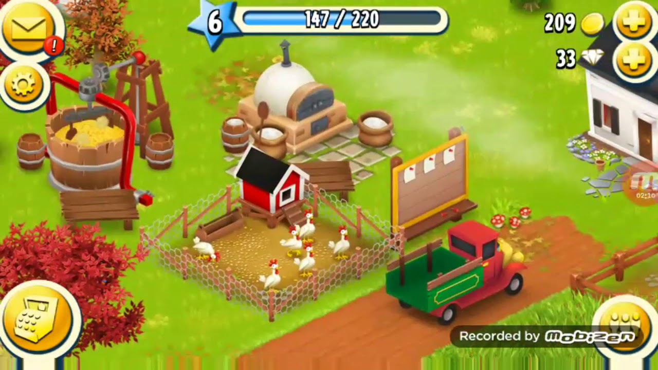 Hay day 2 serie : acabou meu milho e minha soja!!! - YouTube