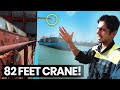 Inside the Crane of a Maersk Container ship!