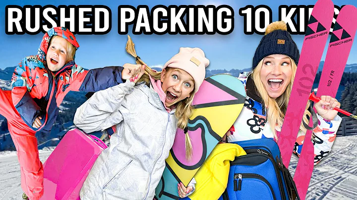 *RUSHED PACKING for 16 KiDS! ROAD TRiP EDITiON! | ...