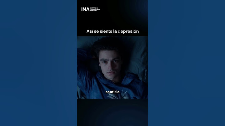 Así se siente la depresión