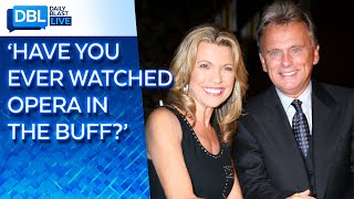 Pat Sajak Slammed for Off-Color Opera Joke to Vanna White on 'Wheel of Fortune'