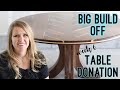 Big Build Off Competition week 6 - Table Donation Video