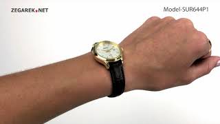 Seiko Classic SUR644P1 Neo Classic Quartz Analog Women's Watch -   - YouTube