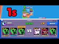 1 SECOND GAME - FASTEST GAME EVER in BRAWL STARS!