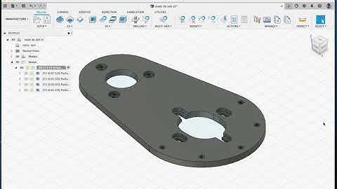 fusion 360 pocket clearing using 2 milling bits and the rest machining function