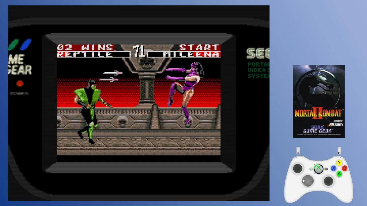 MORTAL KOMBAT 2 - Sega Game Gear - Gameplay - YouTube