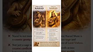 Who Is Narad Muni  The Divine Messenger of Lord Vishnu 🔱 Narayan Narayan   Sanatan Truth #naradmuni