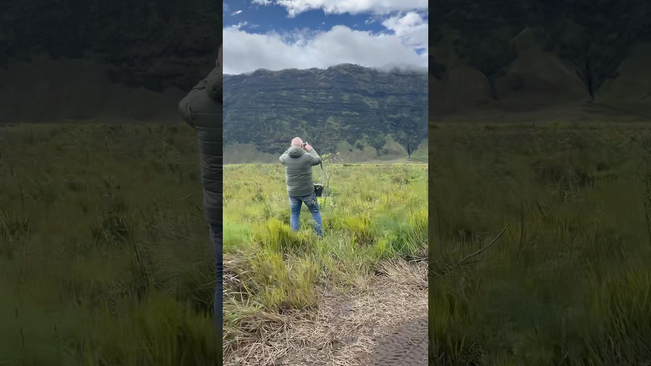 Just a normal day in Bromo Mount 