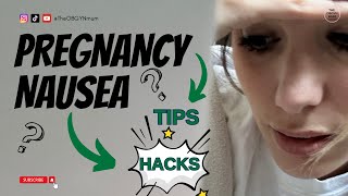 Pregnancy sickness treatment: tips and hacks for hyperemesis & morning sickness #firsttrimester