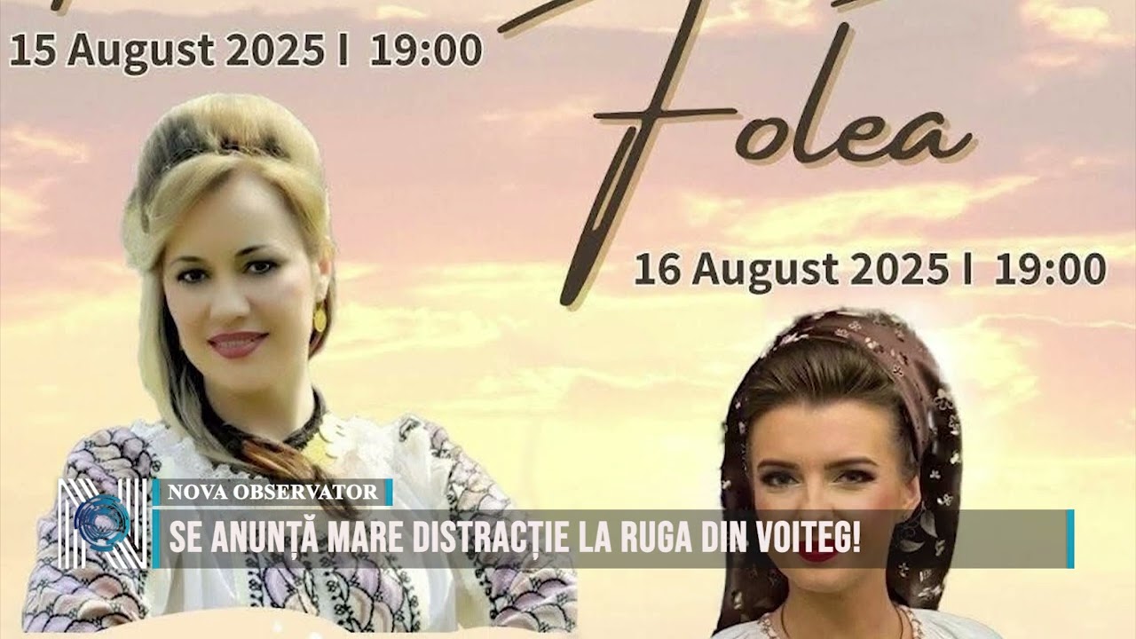 Se anunță mare distracție la Ruga din Voiteg! Se anunță mare distracție la Ruga din Voiteg!