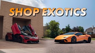 Windshield Protection Film on Lamborghini Performante & McLaren 720S