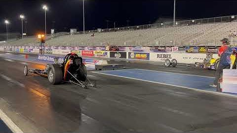 Jimmy Hooker, Wheels up front engine dragster racing!
