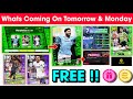 What is coming on tomorrow  next monday in efootball 2024 mobile  upcoming potw  free coins 