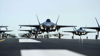 Striking Video: The Largest F35 Elephant Walk in History